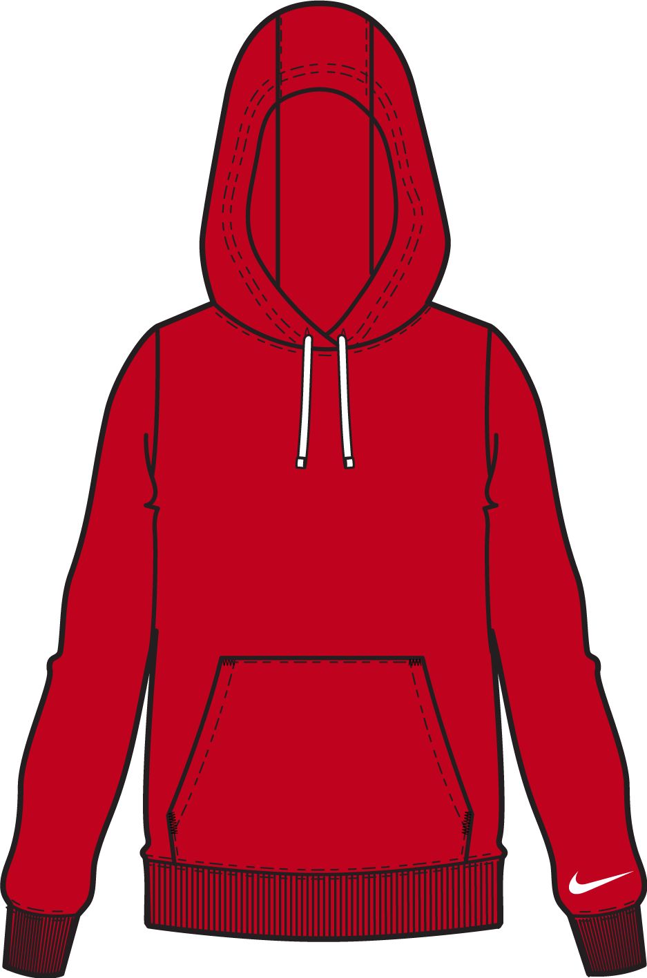 Women's Nike Park 26 Fleece Pull Over Hooded