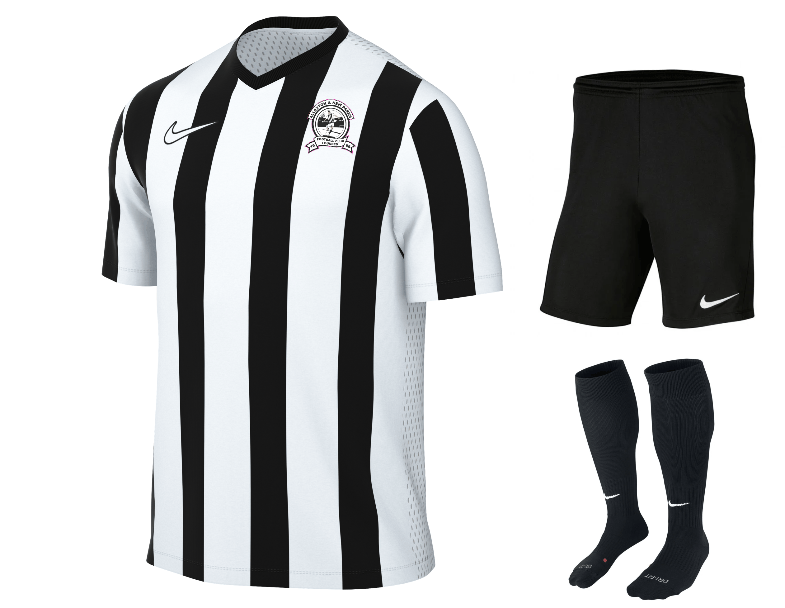 Allexton & New Parks - Striped Division V Kit Bundle (Adults) - Fanatics Supplies