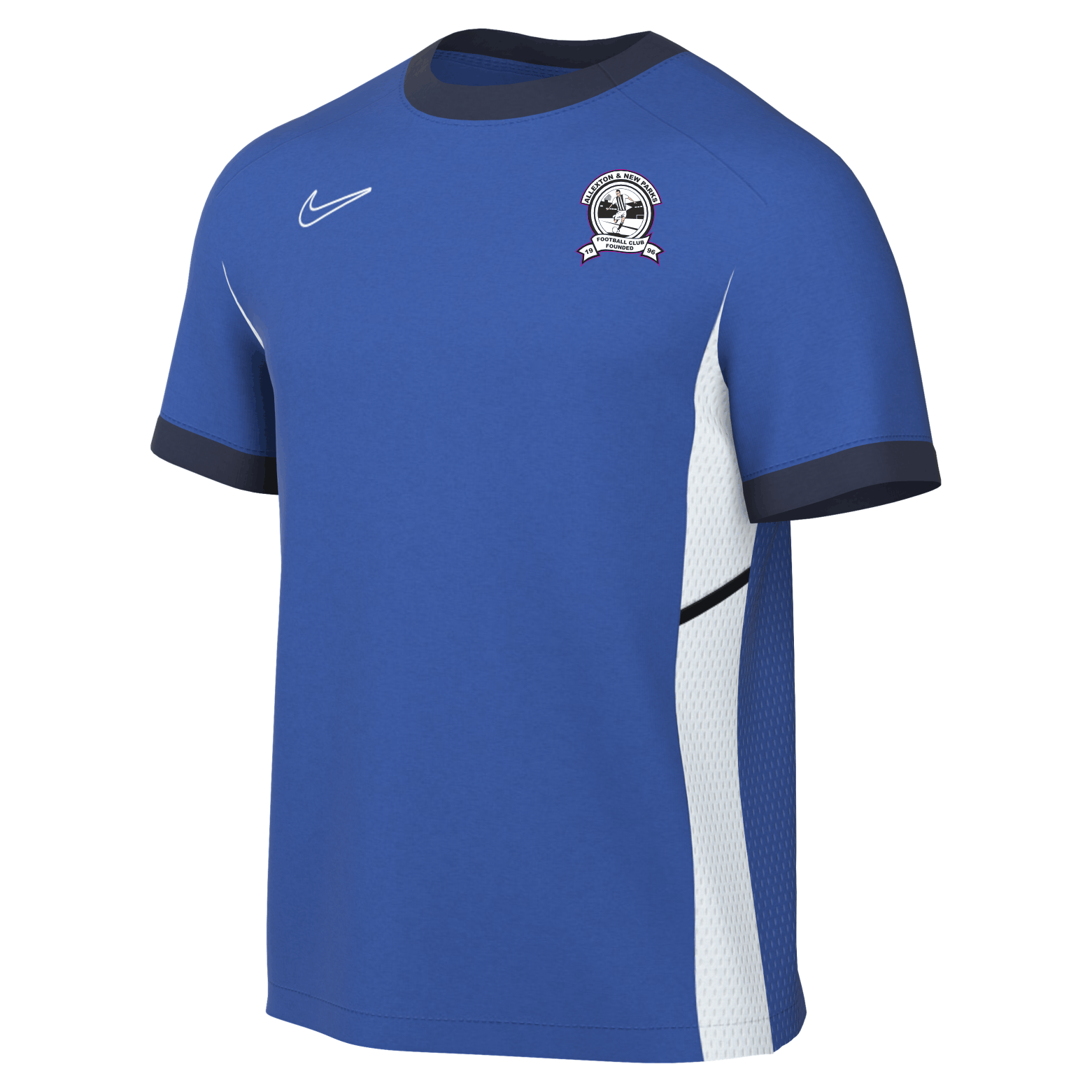 Allexton and New Parks - Academy 25 T-Shirt Royal (Coaches) - Fanatics Supplies