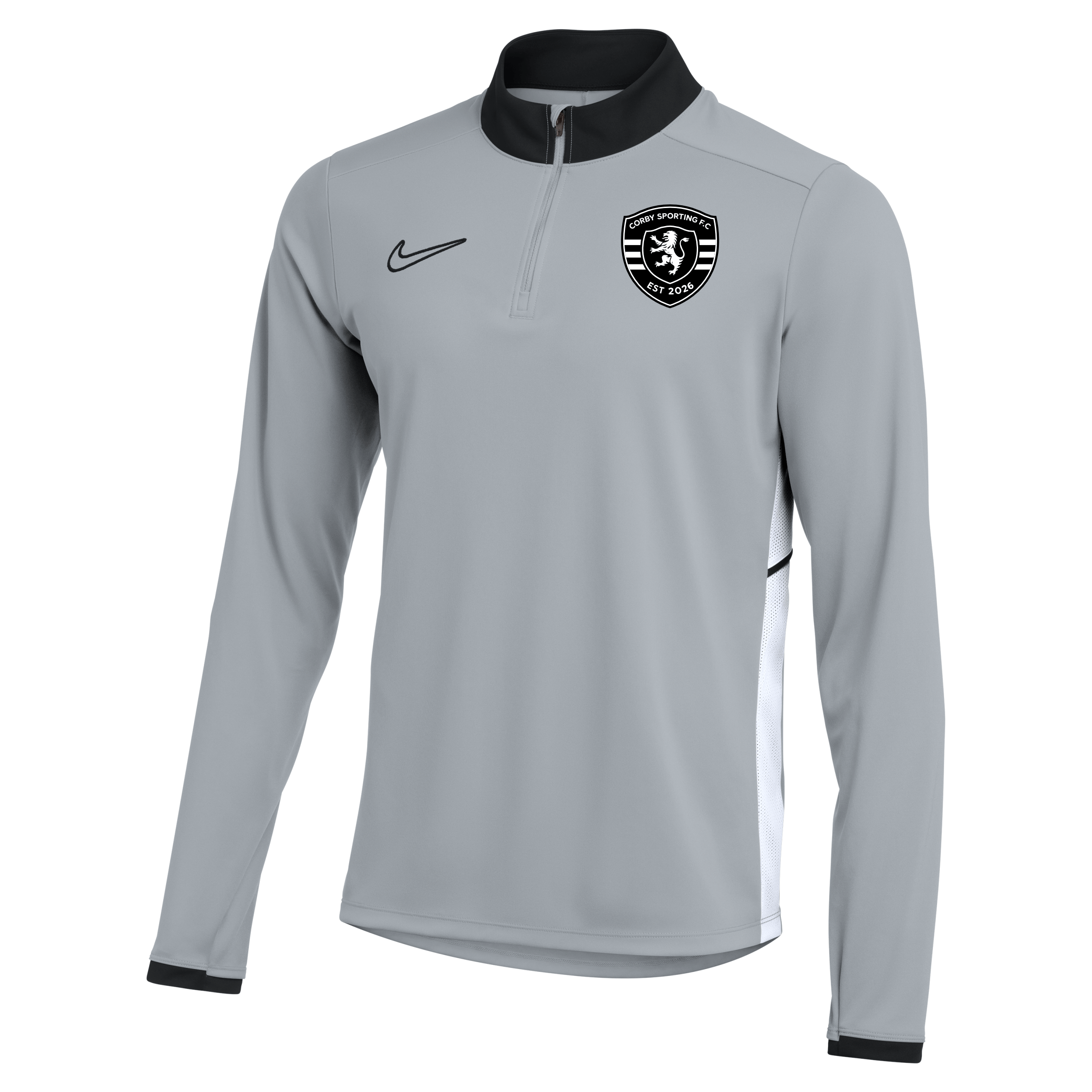 Corby Sporting Coaches - Academy 25 Adult Drill Top (FZ9767) - Fanatics Supplies