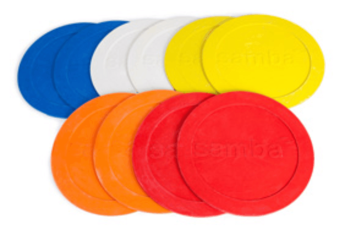Wigston Willow - Rubber Flat Markers (Set of 10)