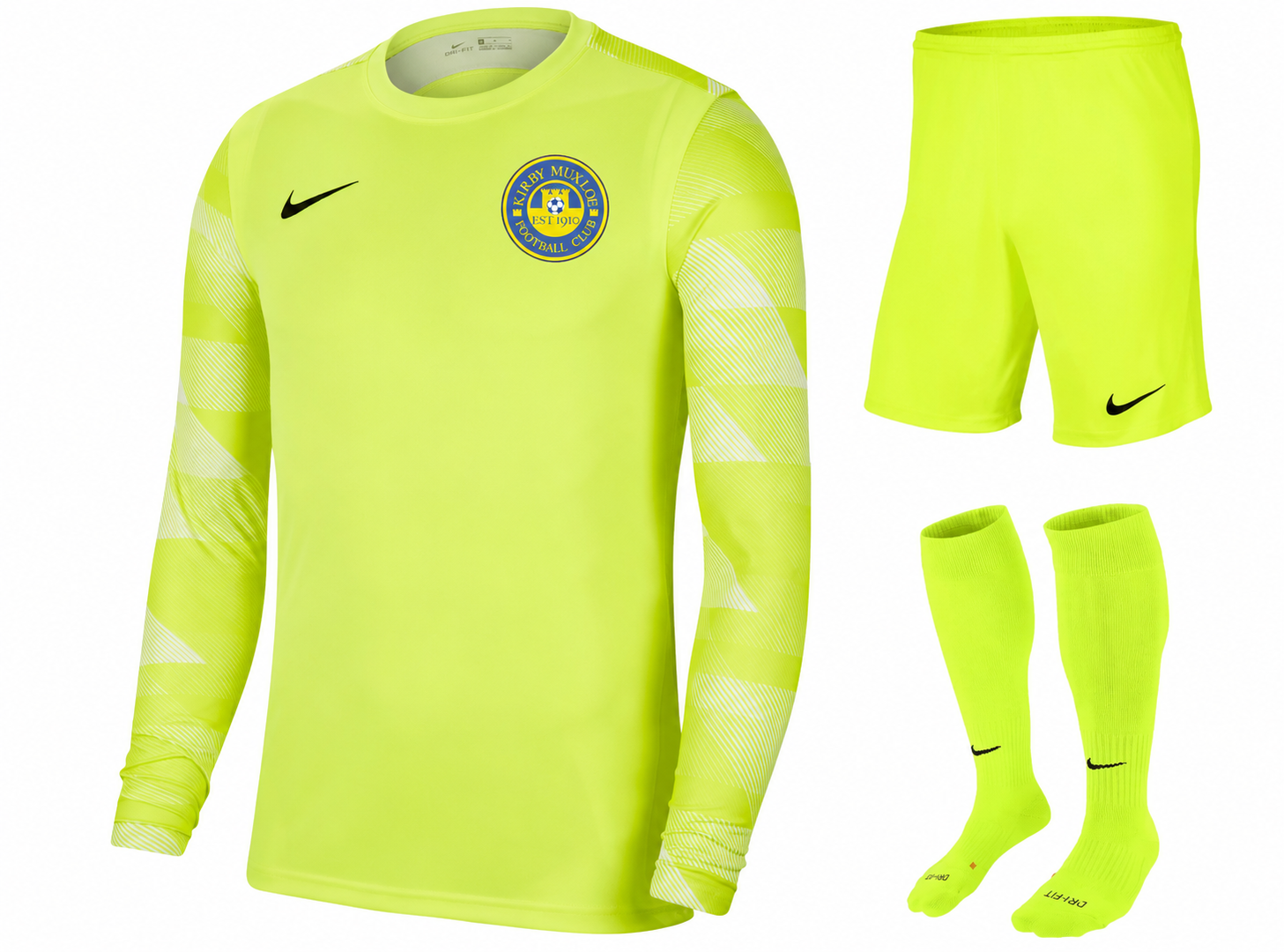 Kirby Muxloe - Goalkeeper Kit Bundle - Fanatics Supplies