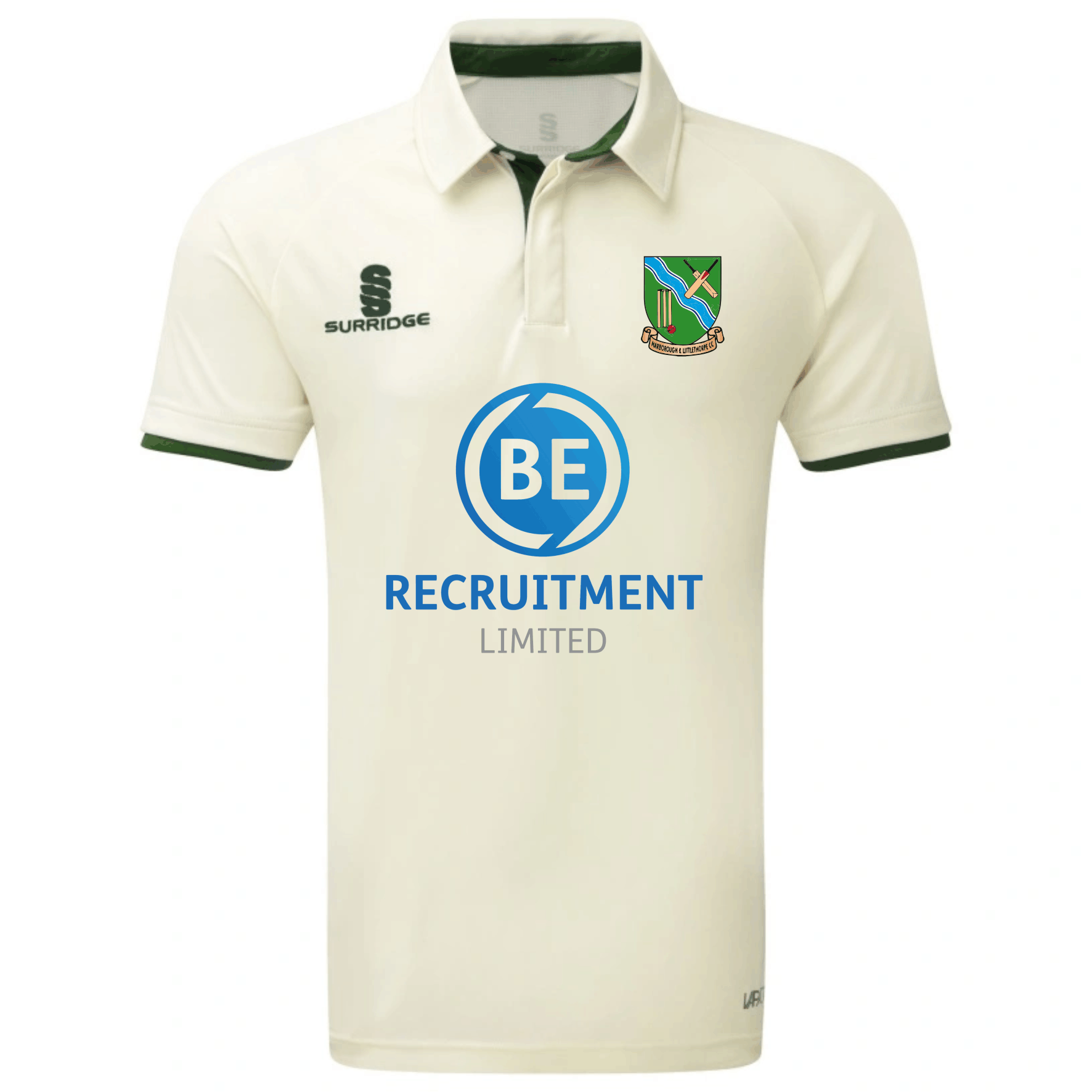 Narborough & LCC - Short Sleeve Cricket Shirt (SUR376GR)