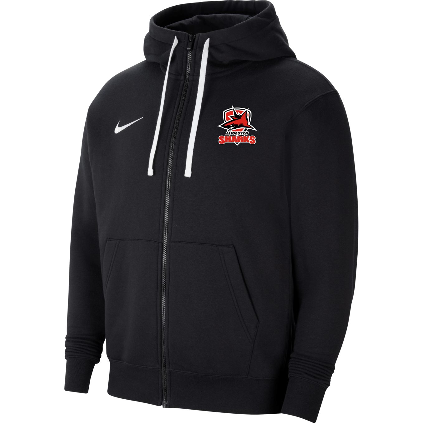 Leicester Sharks - Club 20 Full-Zip-Hoodie (Swimmers)