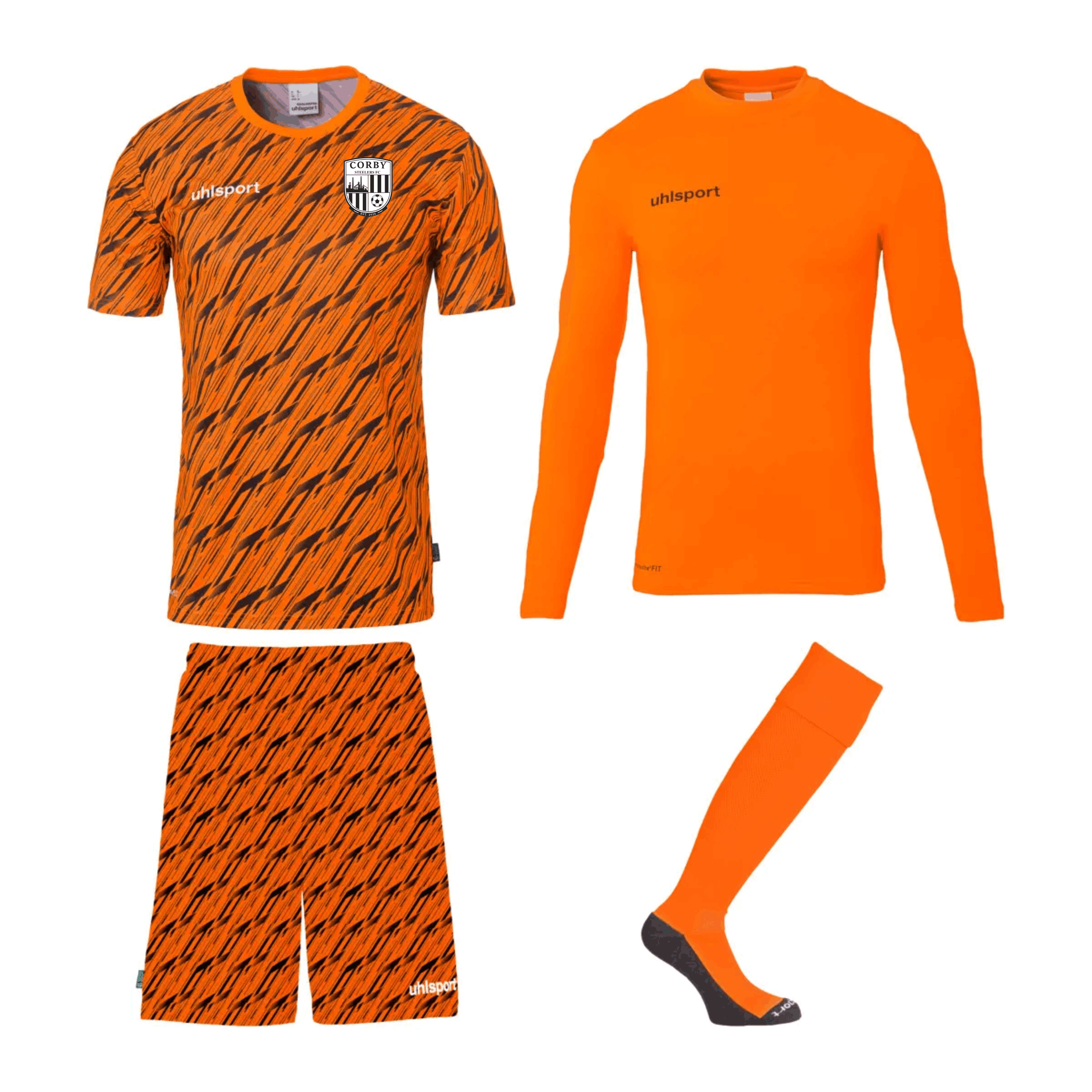 Corby Steelers - Goalkeeper Kit Bundle (1005137)