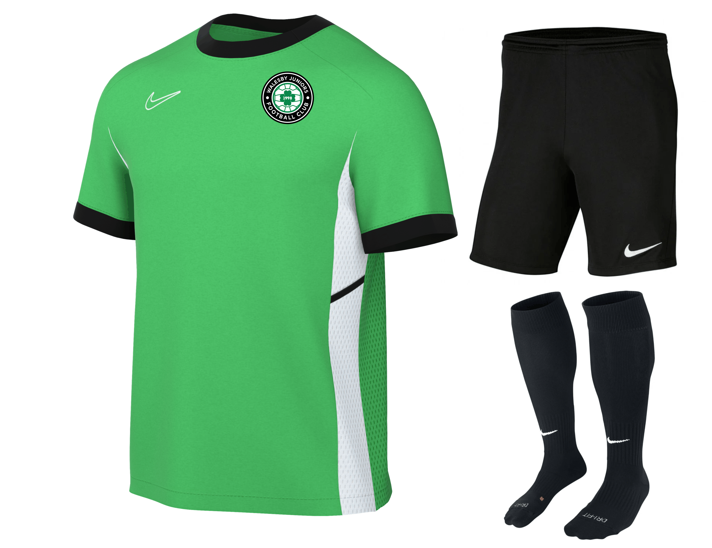 Walesby Juniors - Academy 25 Home Kit Bundle