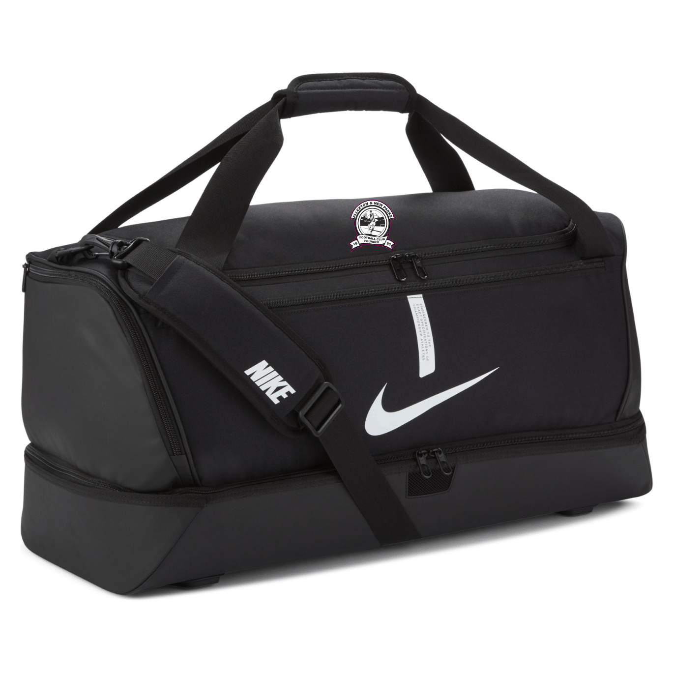 Nike Academy Team Football Hard-Case Duffel Bag (Medium, 37L)