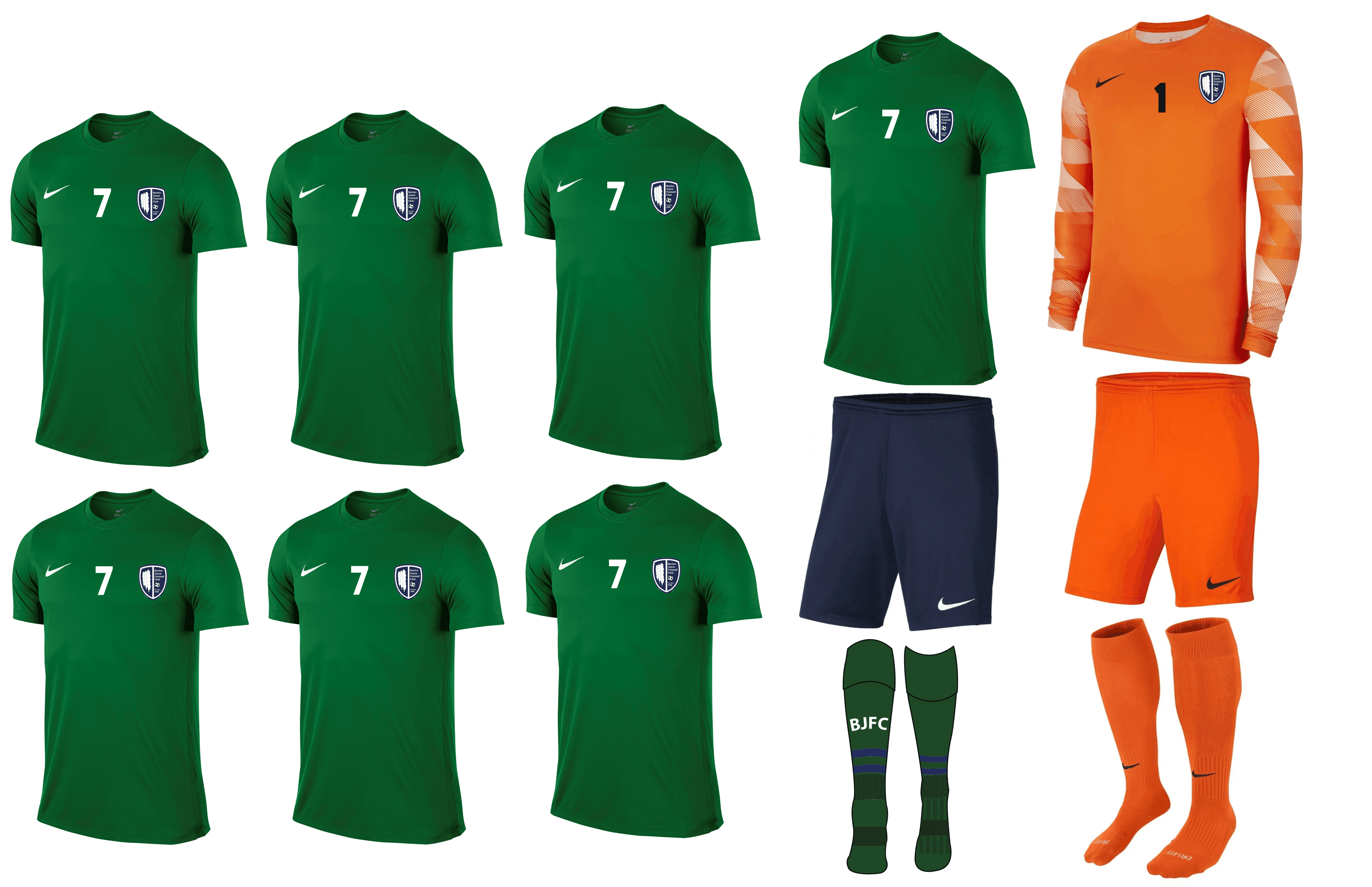 Burton Joyce - Youth Kit Bundle 1 (8 Kits)