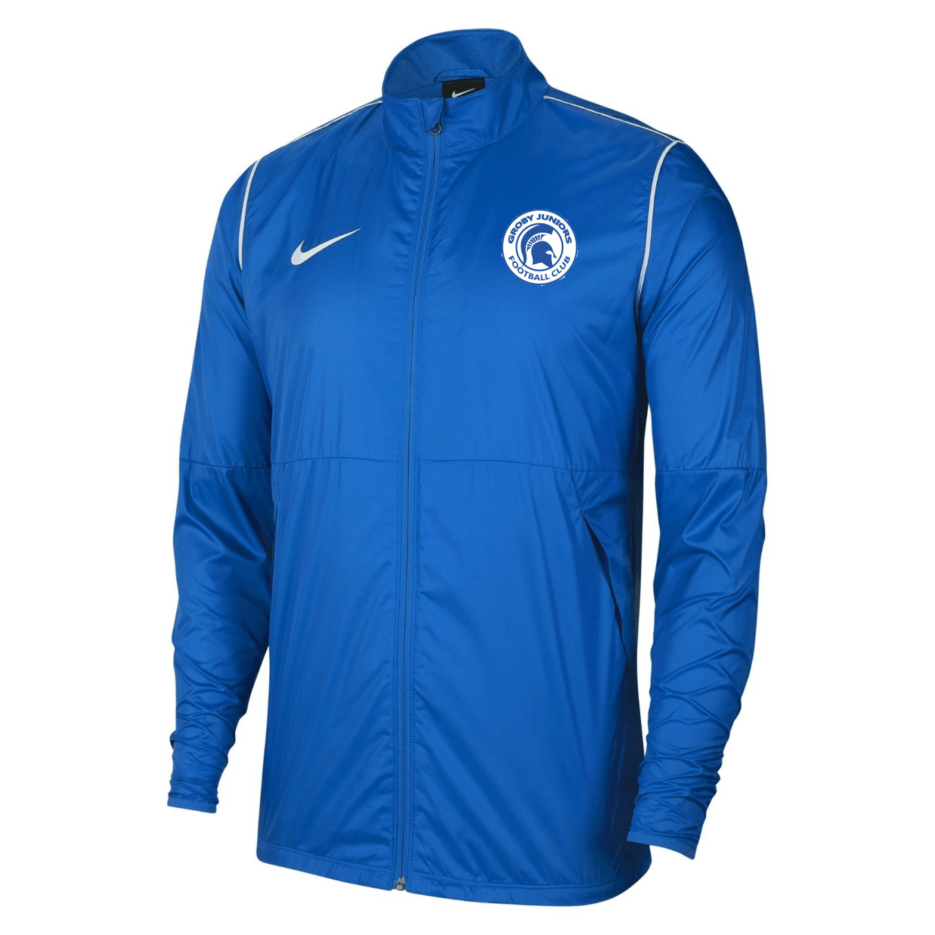 Groby Juniors - Park 20 Rain Jacket - Blue - Fanatics Supplies