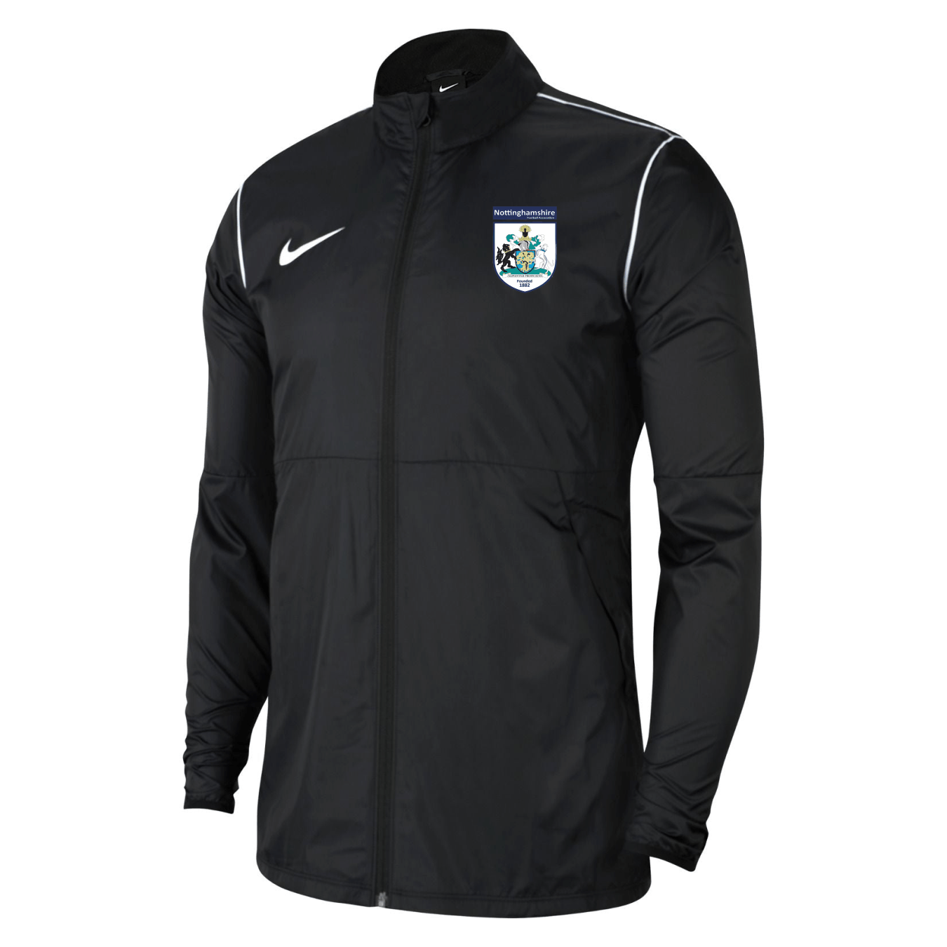 Nottingham FA - Park 20 Rain Jacket - Black - Fanatics Supplies