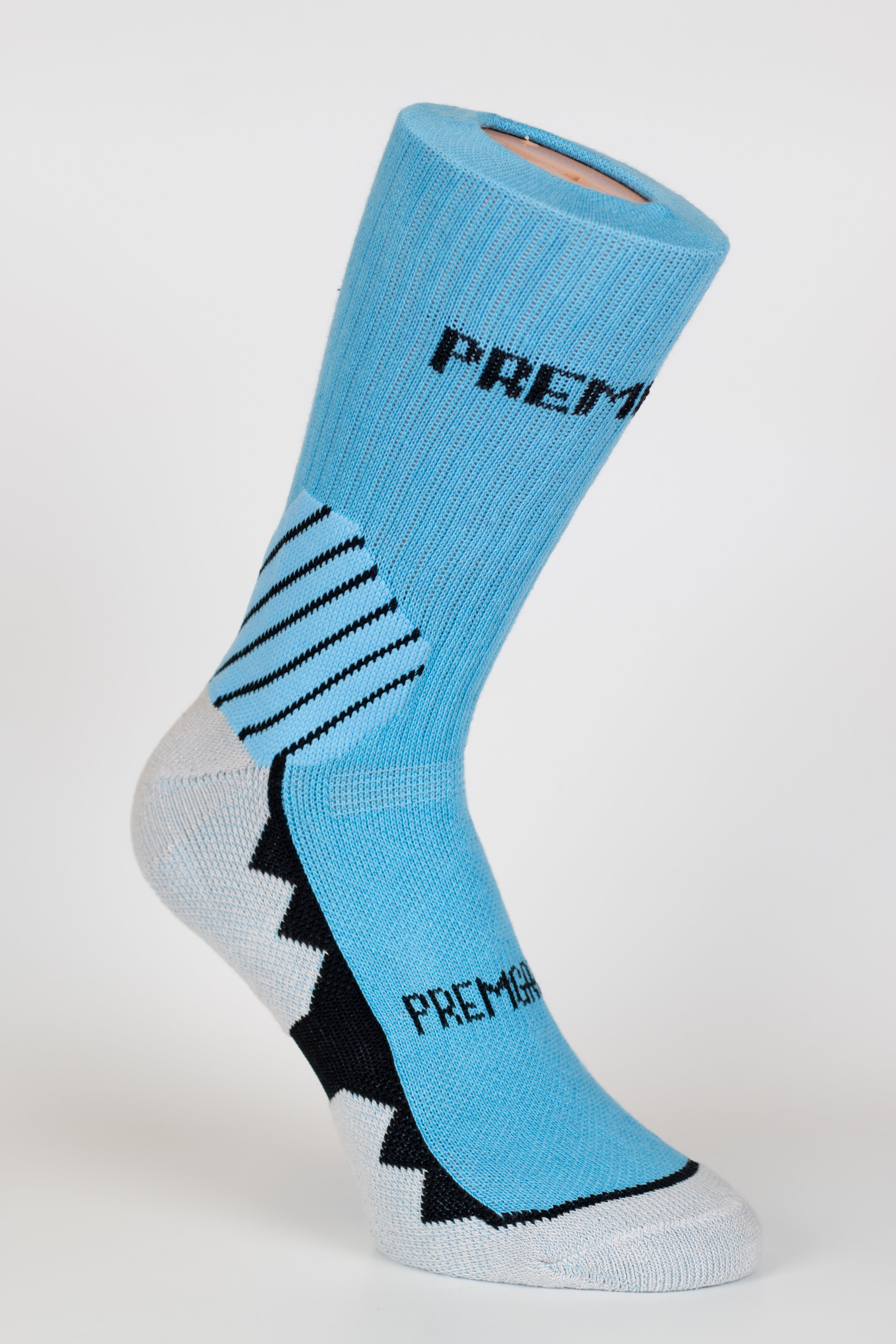 PREMGRIPP CREW SOCK, WITH PATENTED TECHNOLOGY, SKY BLUE. - Fanatics Supplies