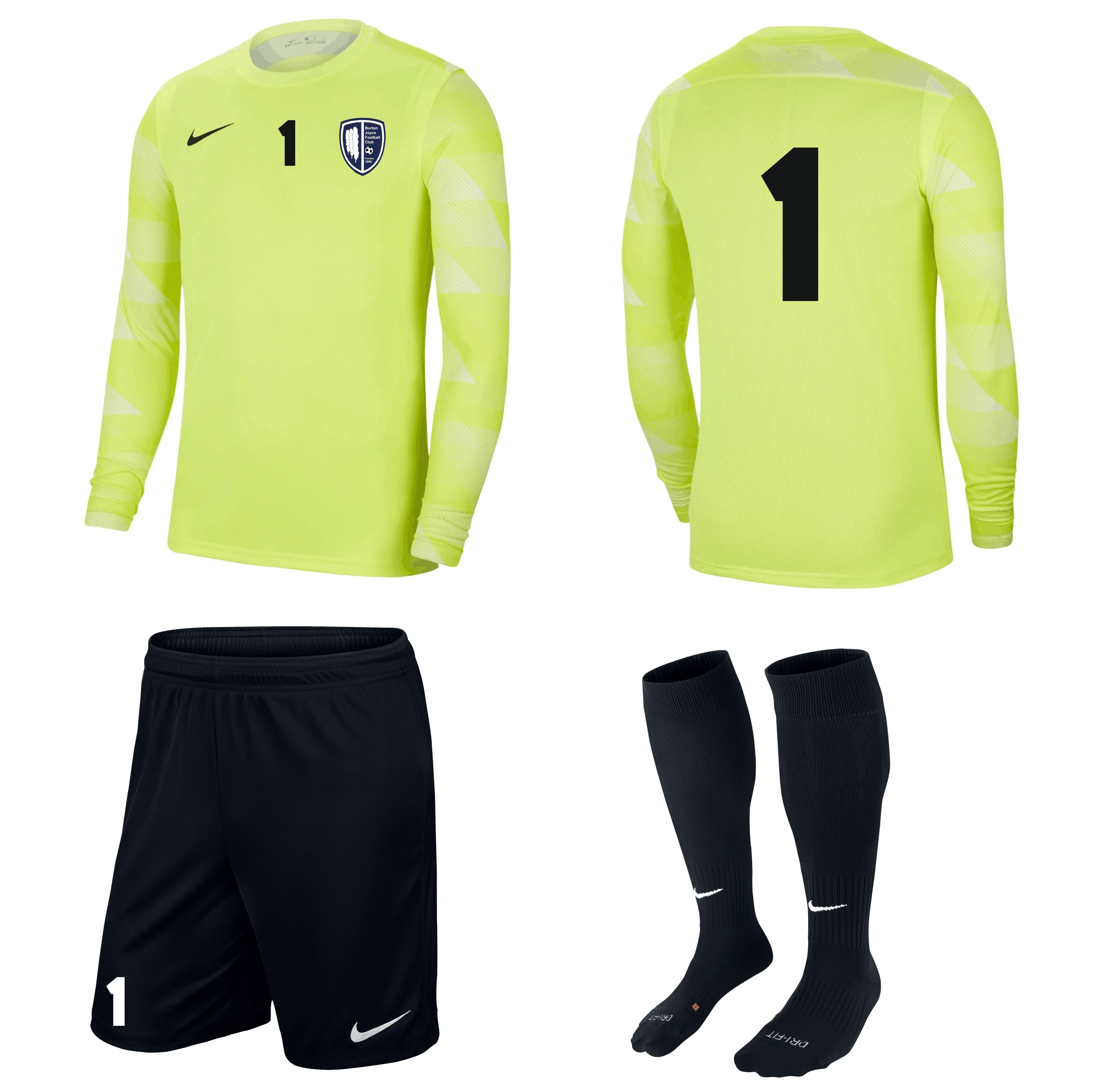 Burton Joyce - Nike Keepers Kit.