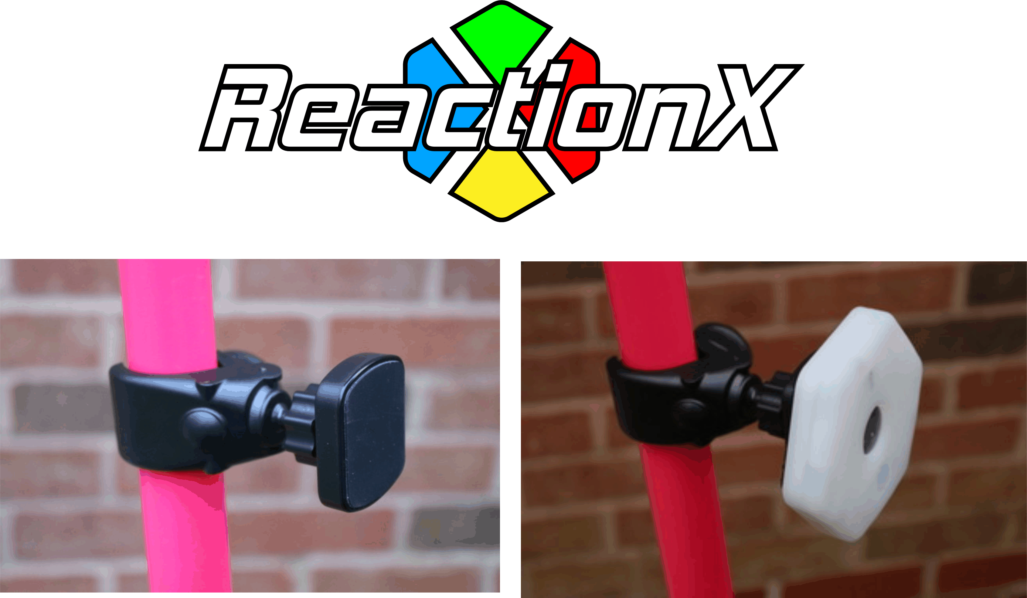 Reaction X - 6 Pole clamps with magnets.