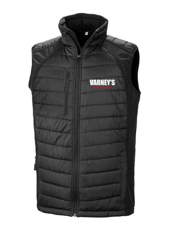 Varneys Karate - Gilet. Black, Adults.