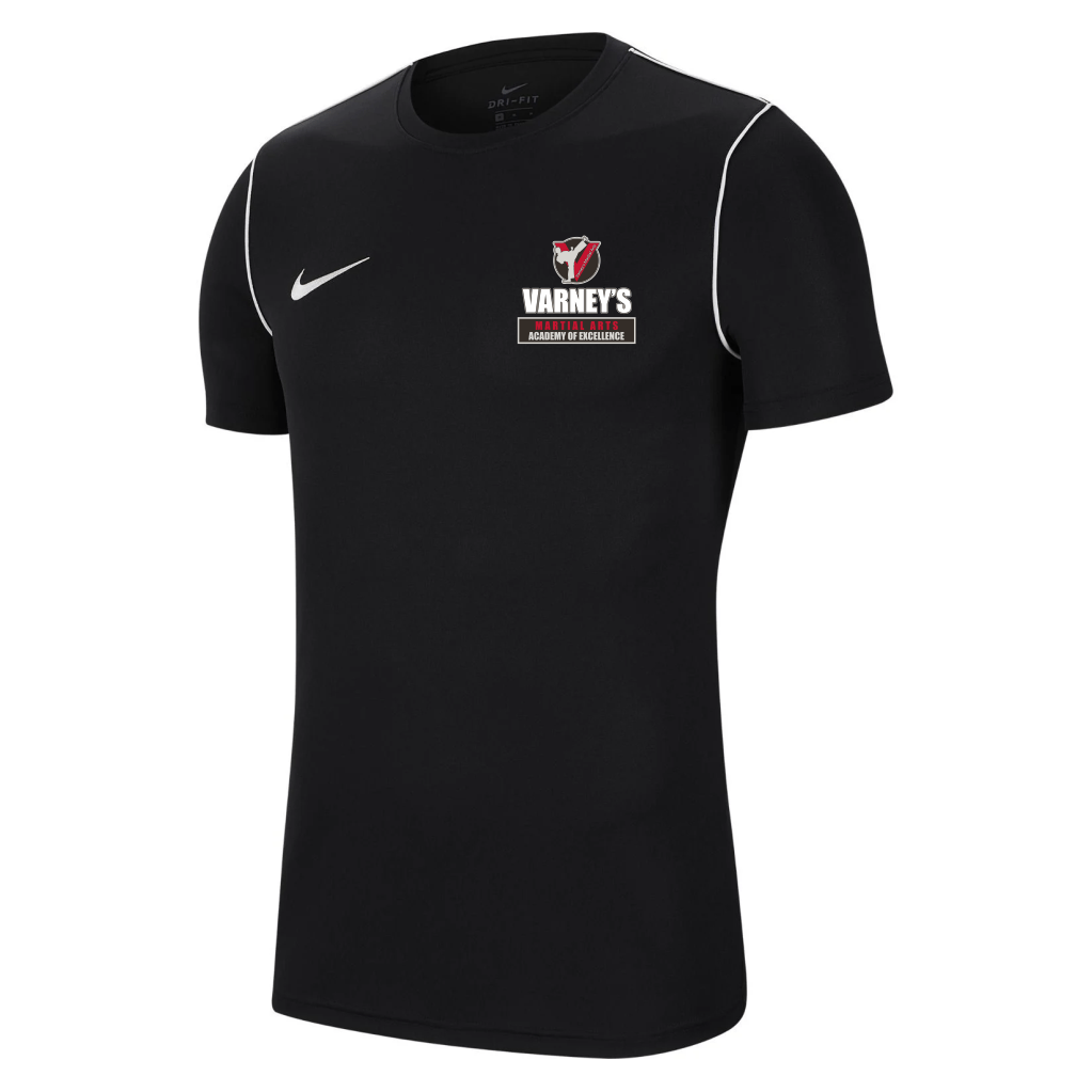 Varneys Karate - Nike Park Training Top, Black, Youth.