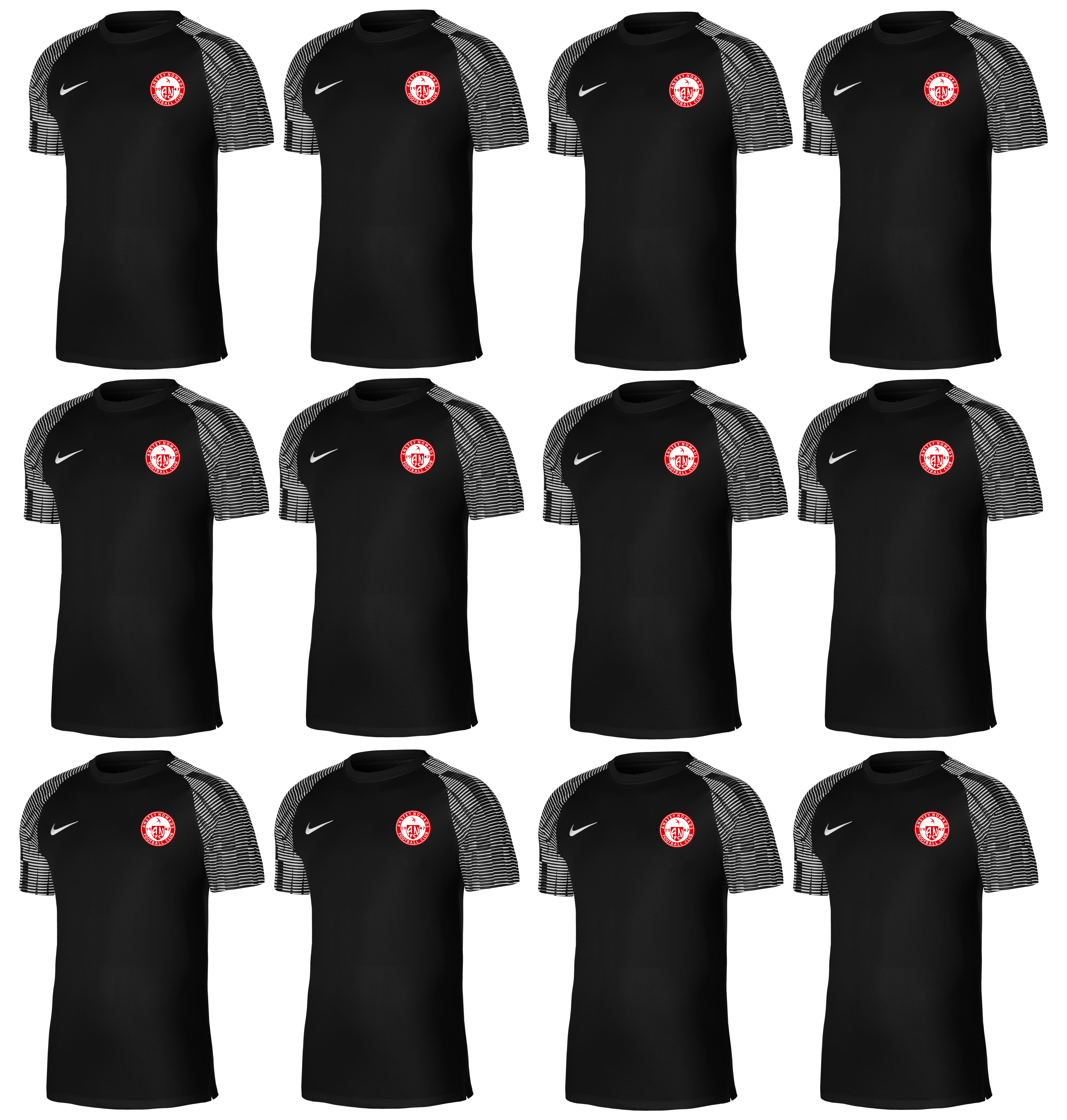 Anstey Nomads - Youth Training Top Bundle 2 (12 Tops)