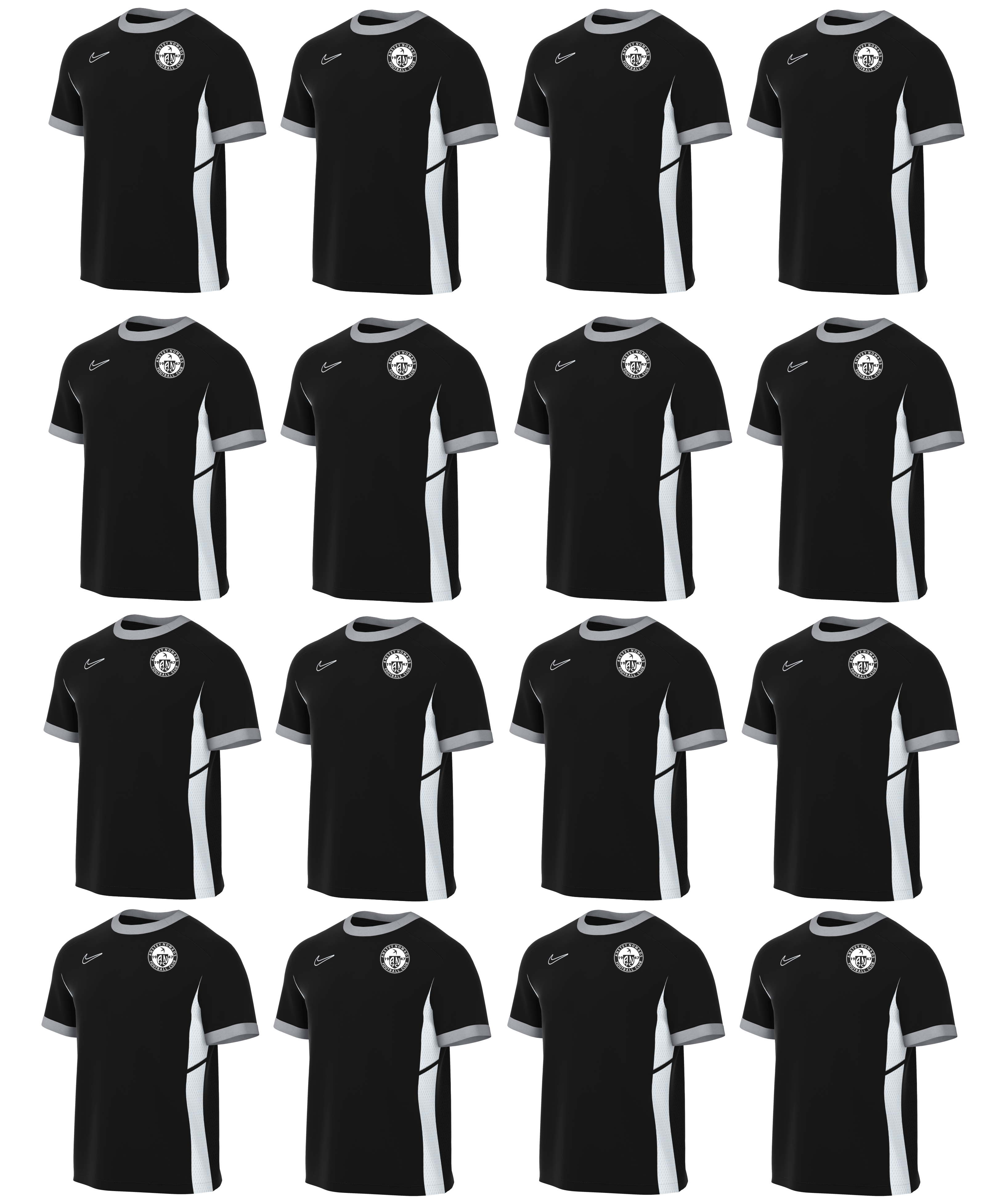 Anstey Nomads - Adult Training Top Bundle (16 Tops)