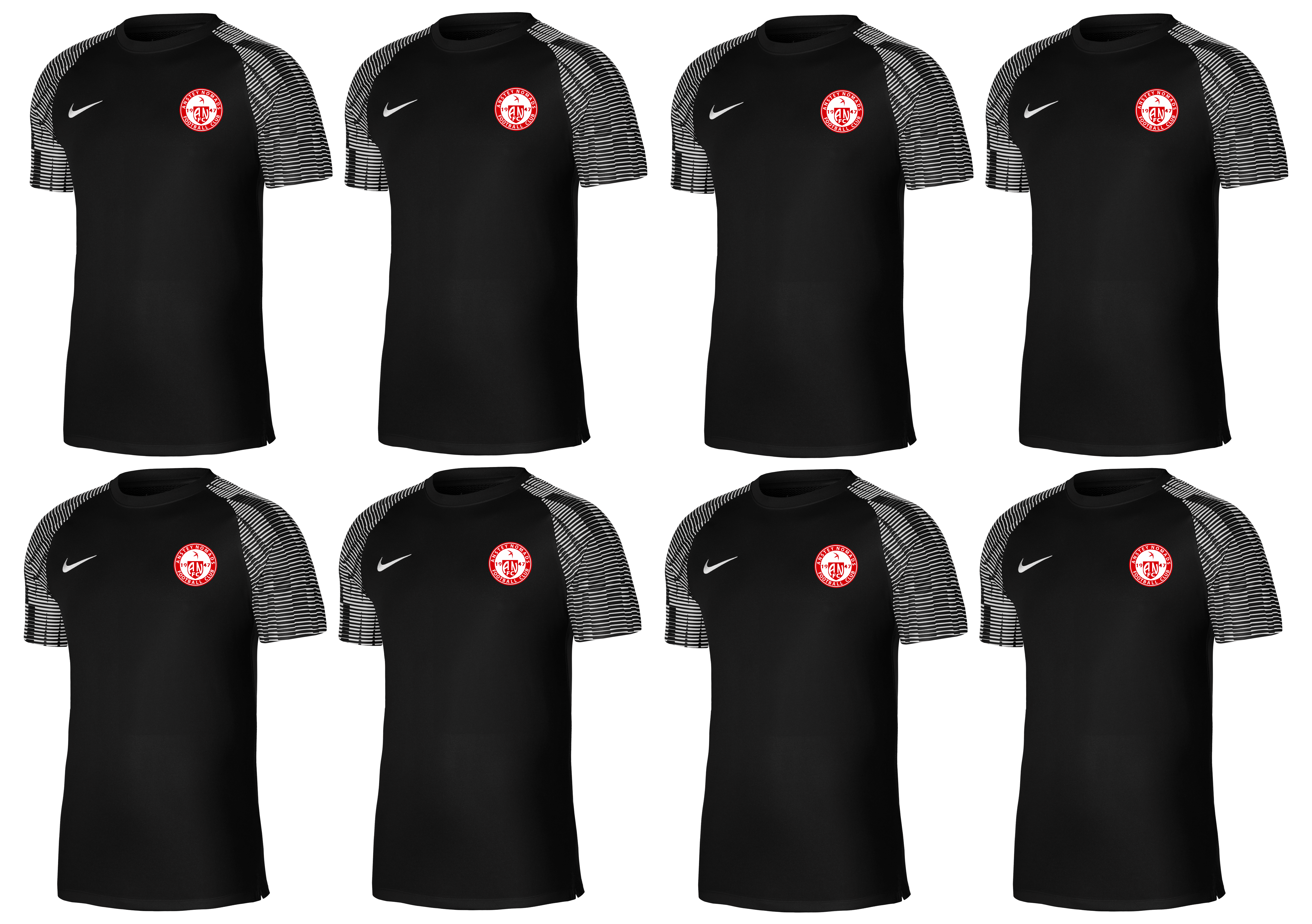 Anstey Nomads - Youth Training Top Bundle 1 (8 Tops)