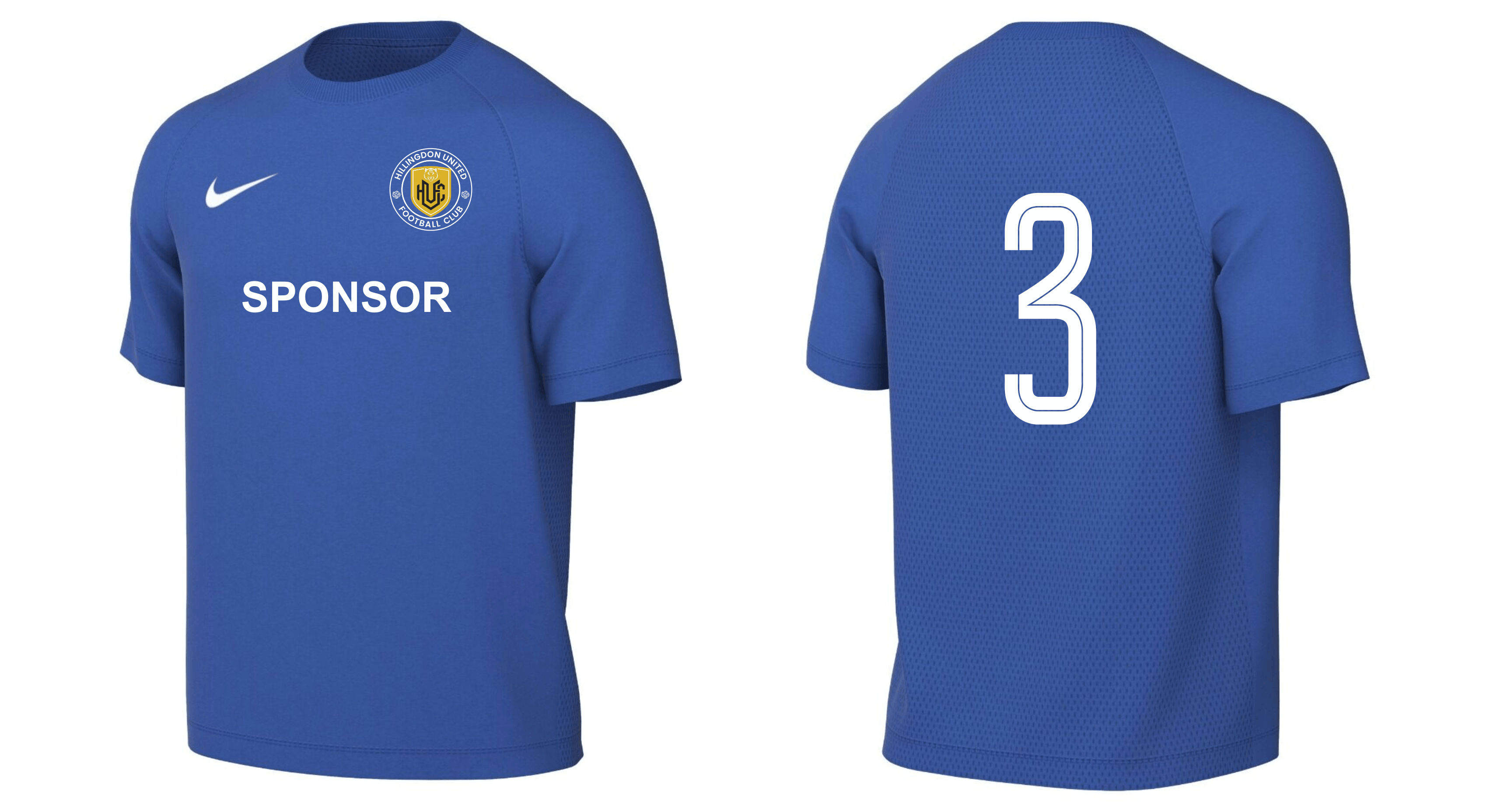 Hillingdon - Park Adult Jersey Royal Blue(HV8182) - Fanatics Supplies