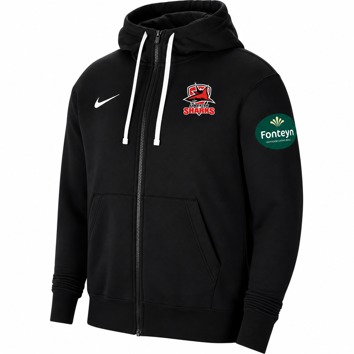 Leicester Sharks - Club 20 Full-Zip-Hoodie (Swimmers) - Fanatics Supplies