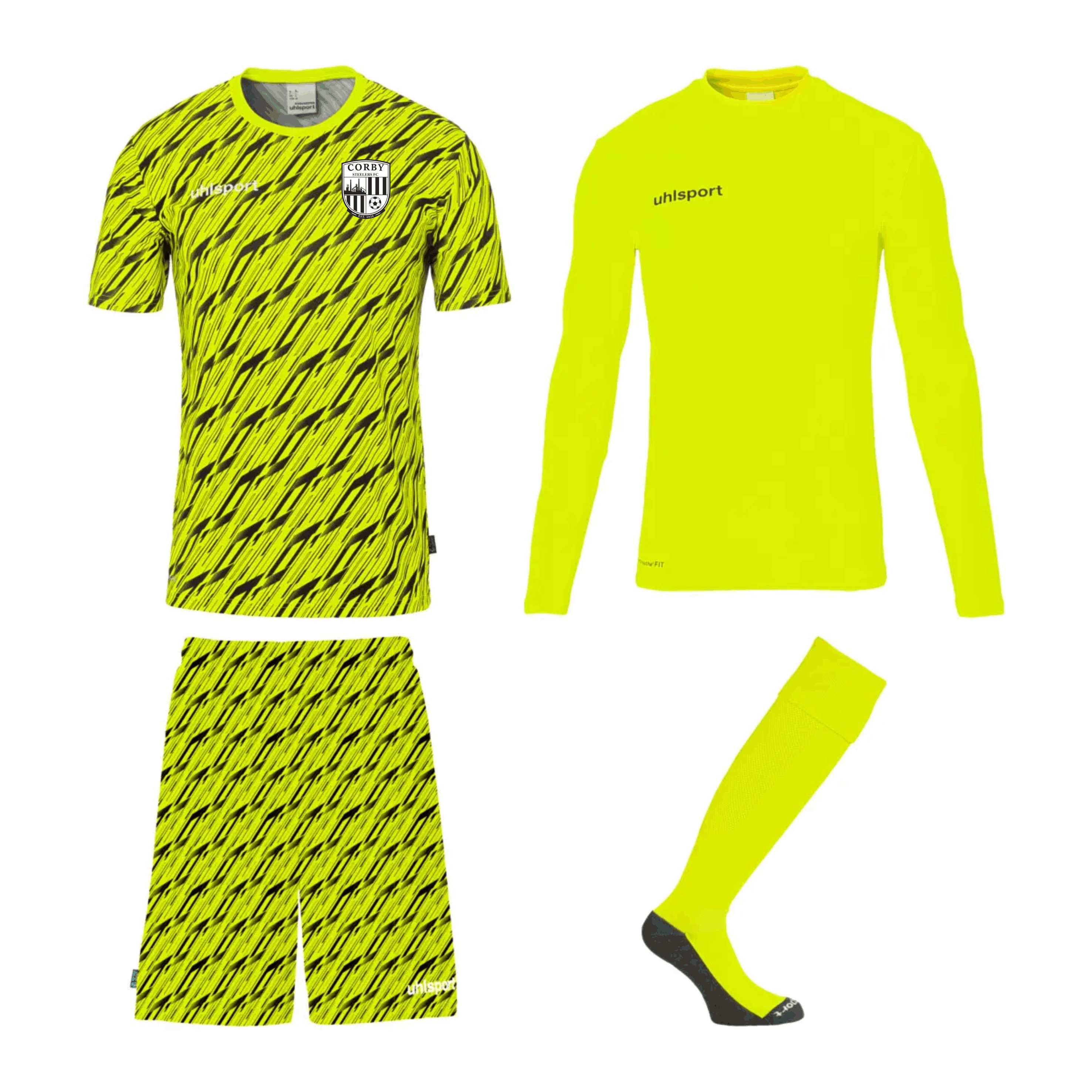Corby Steelers - Goalkeeper Kit Bundle (1005137)