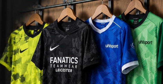 Nike and Uhlsport bespoke teamwear kits