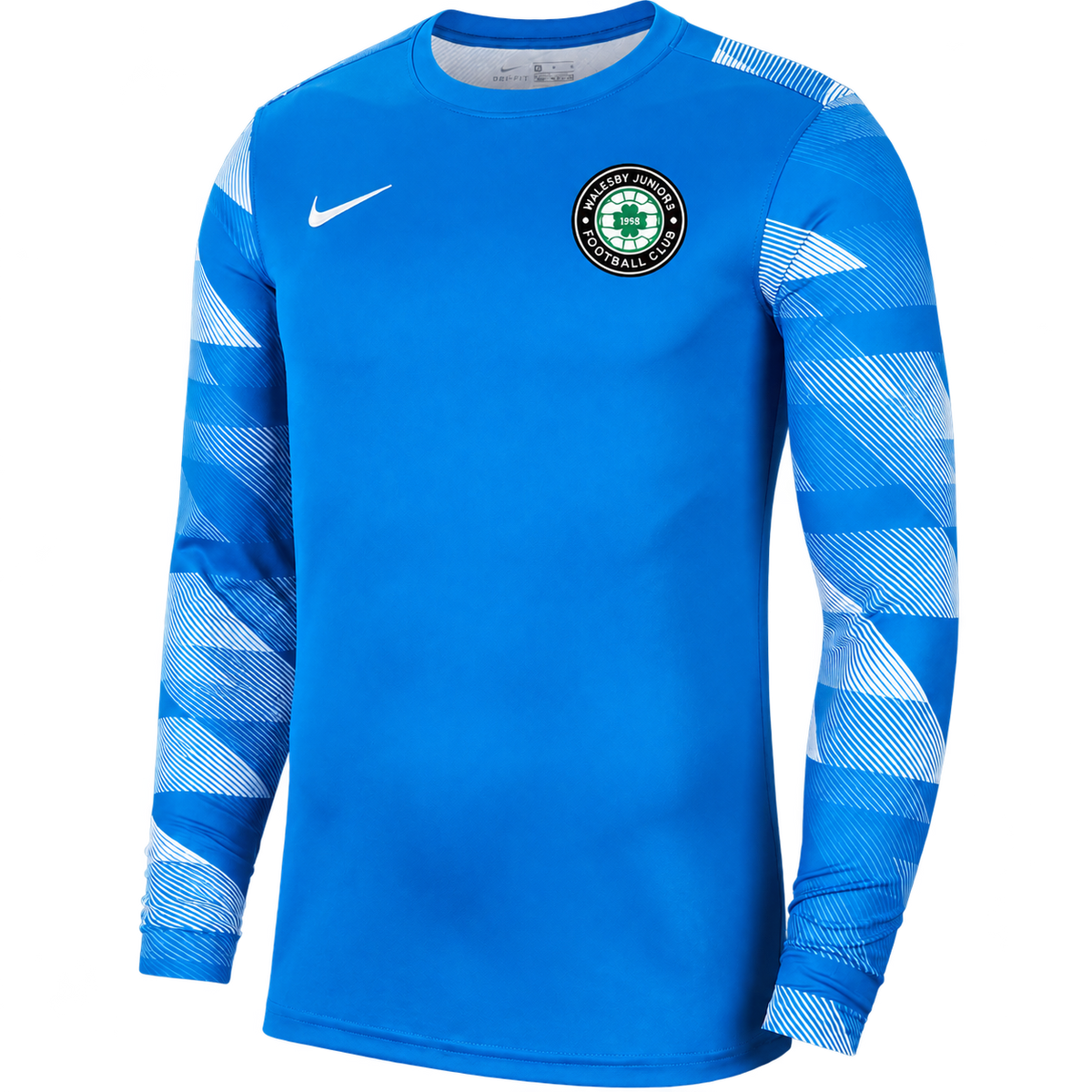 Walesby Juniors - Youth Park IV Goalkeeper Jersey (CJ6072) Royal Bue