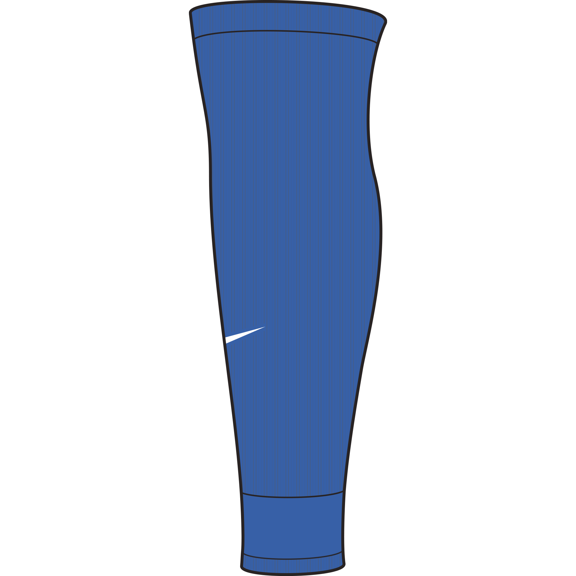 Nike Strike Leg Sleeves - Royal Blue/White