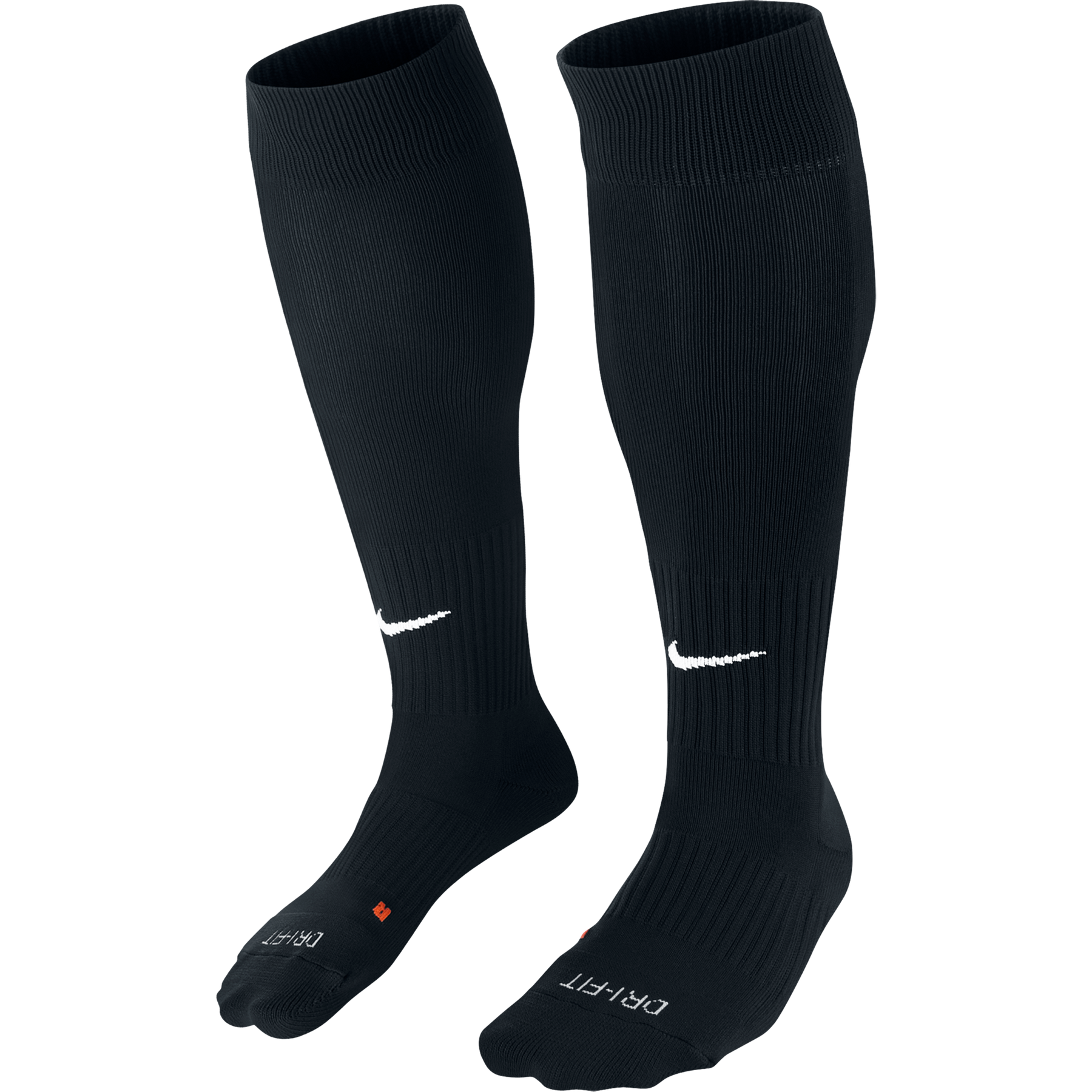 Lutterworth Town F.C.- Nike Classic II socks, Black. - Fanatics Supplies