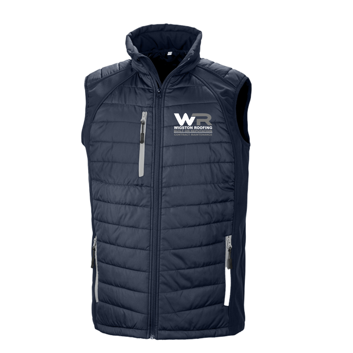Wigston Roofing - Padded Softshell Gilet (R238X)