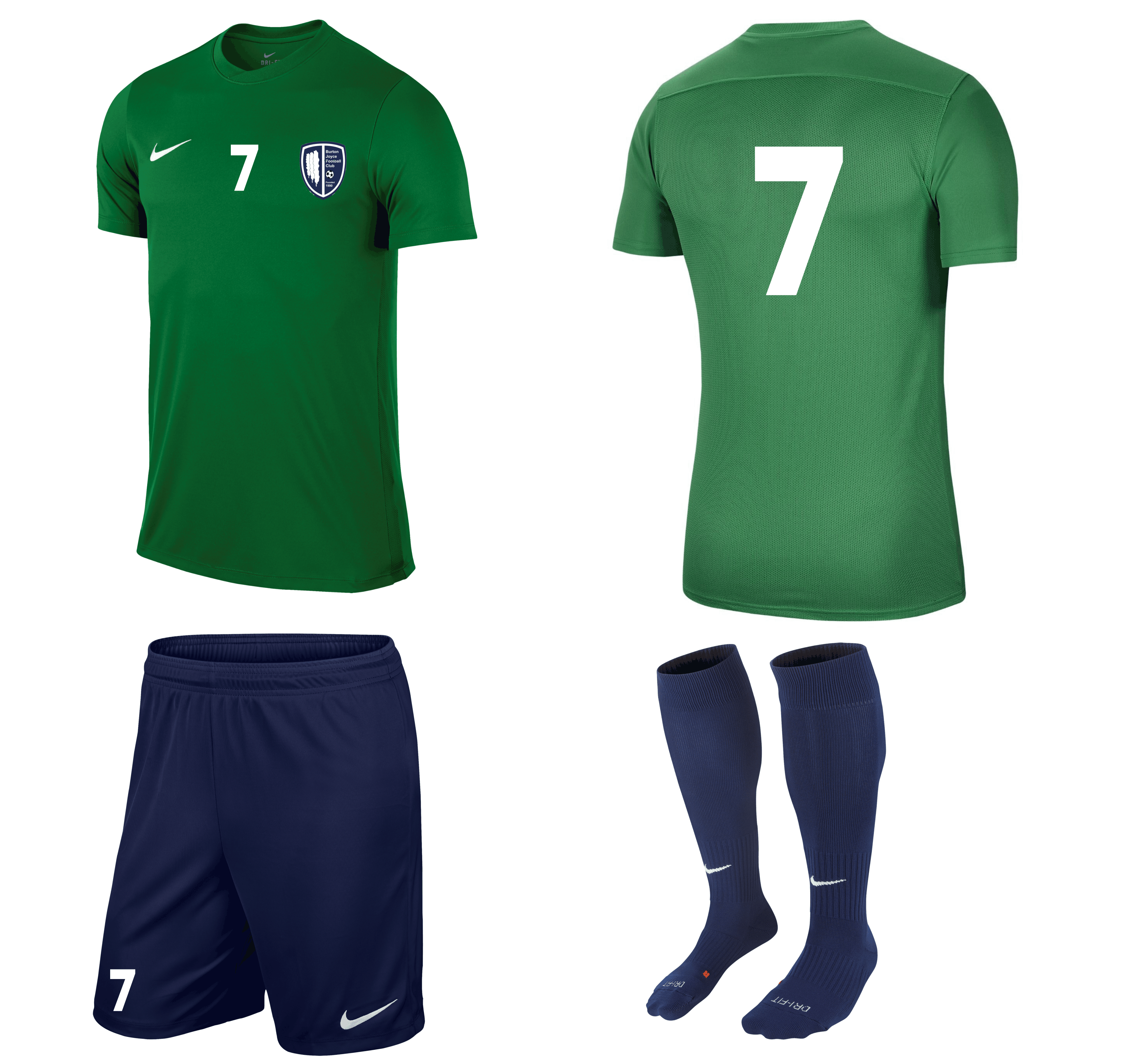 Burton Joyce FC - Nike Home kit