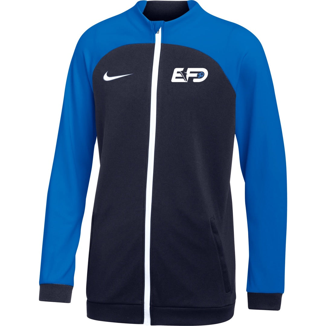 EFD - Academy Pro 22 Track jacket  Obsidian/Royal Blue