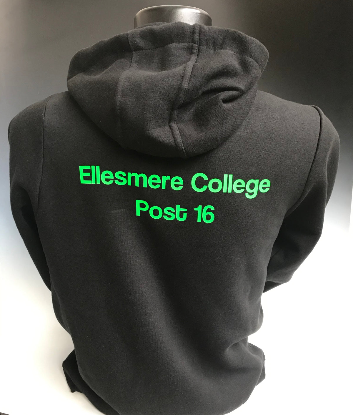 Ellesmere College Post 16 Hoodie, Black. - Fanatics Supplies