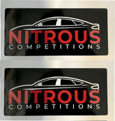 Nitrous - Car Sticker - Set of 2.