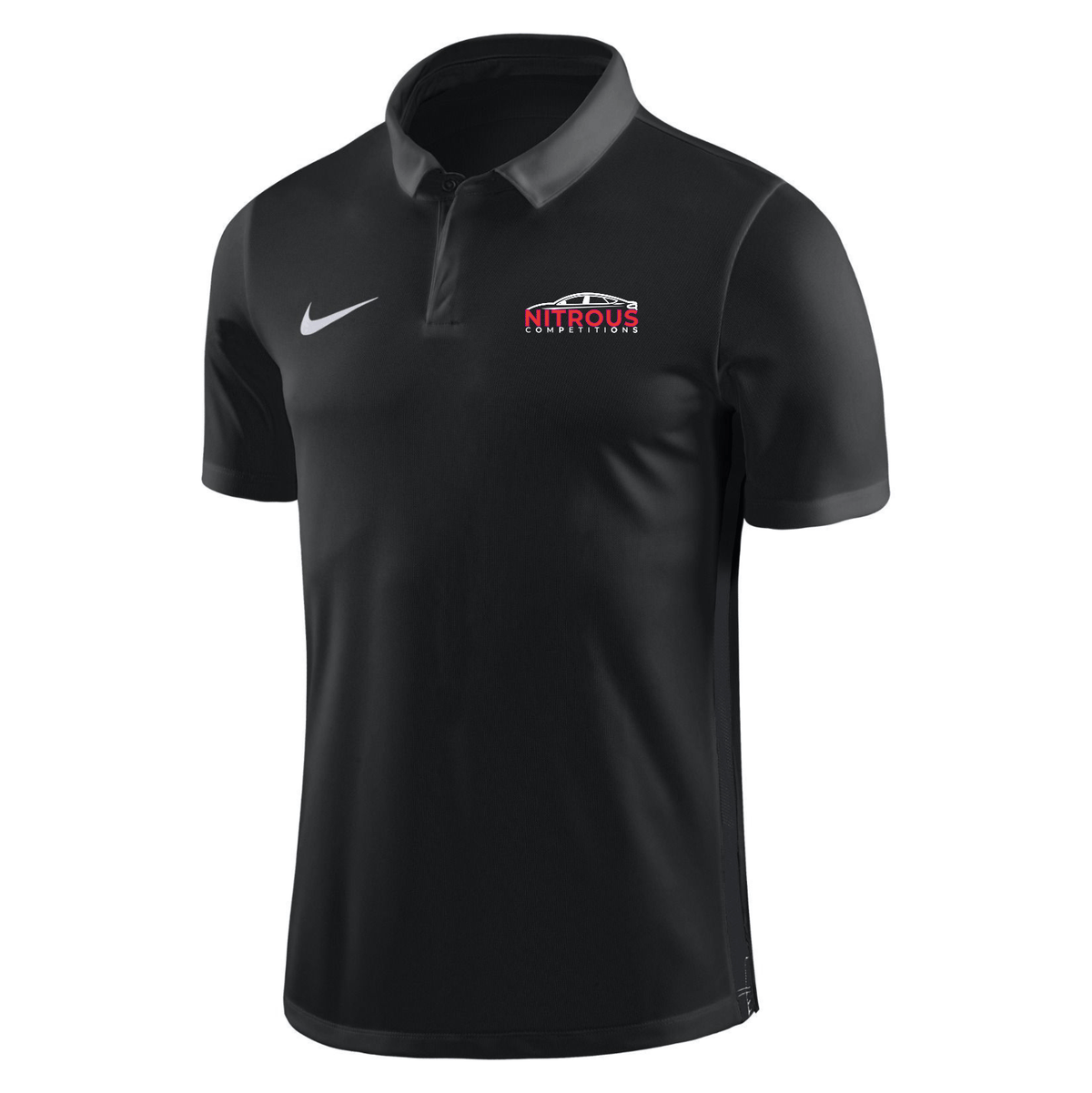 Nitrous Competitions - Nike Black Polo.